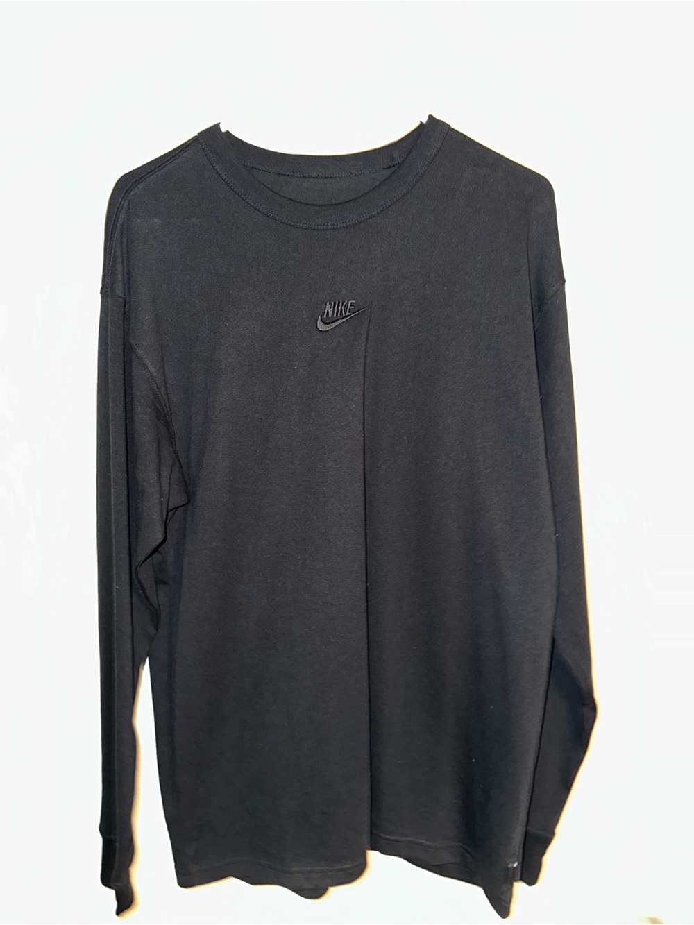 Nike Black Long Sleeve Crewneck Shirt